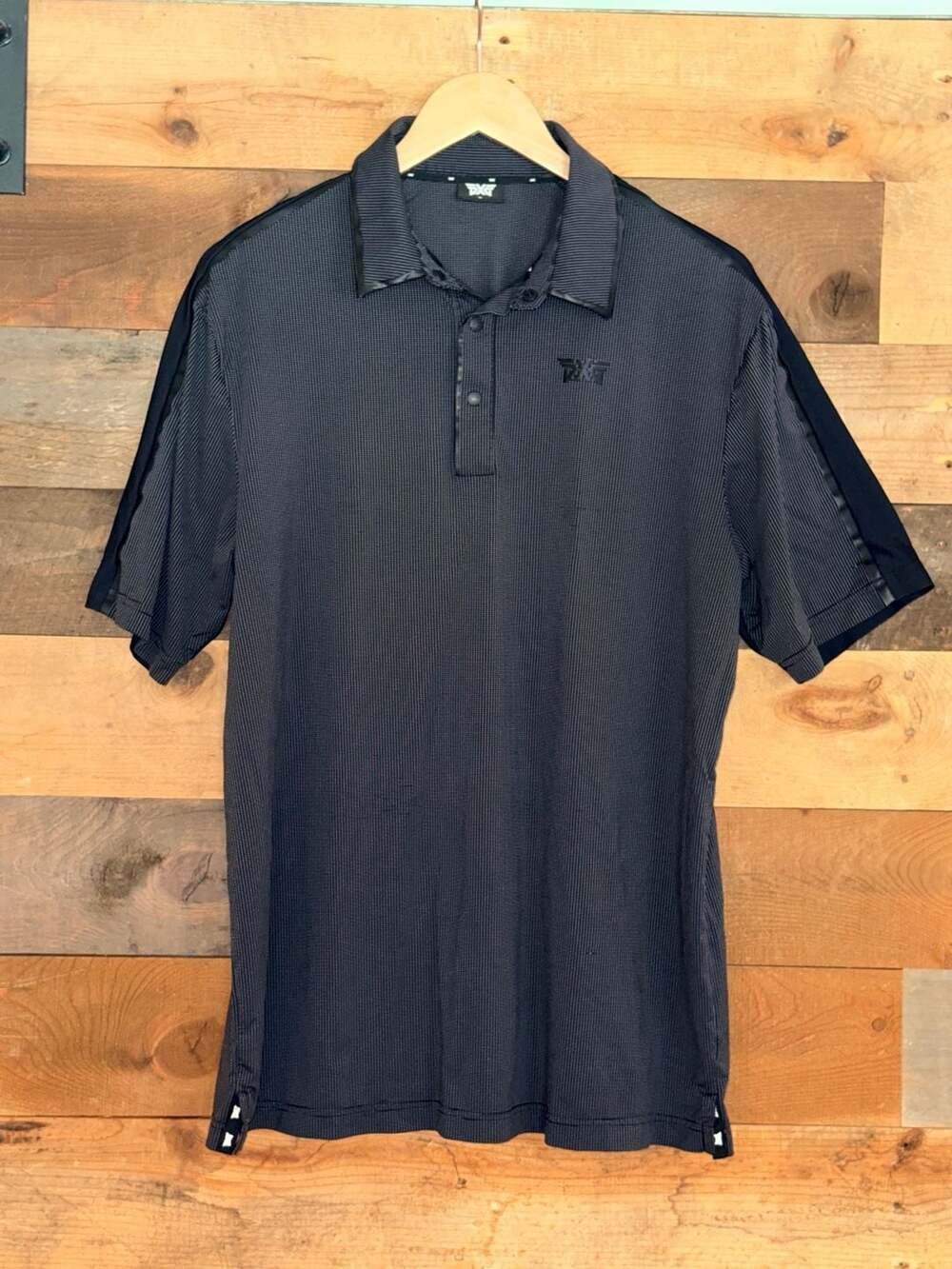 PXG Men's Performance Athletic Fit Bonded Golf Polo Shirt M